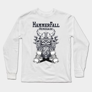 Hammer Fall Crimson Thunder Long Sleeve T-Shirt